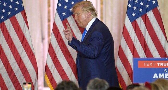 Trump dice que el 'problema del aborto' es la razón por la cual los republicanos tuvieron un desempeño inferior en las elecciones intermedias de 2022