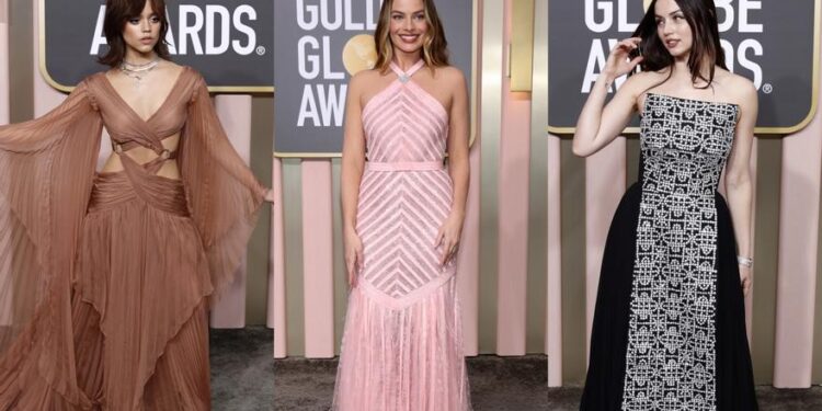 Los mejores vestidos de la alfombra roja de los Globos de Oro 2023
