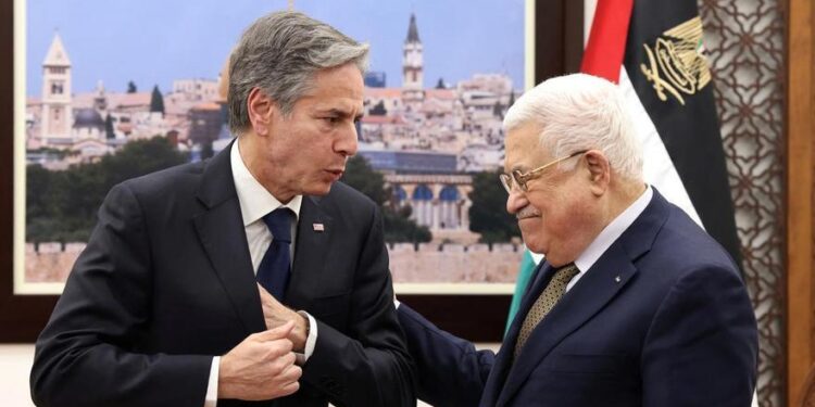 Blinken traslada a Abás la preocupación de EEUU por el futuro de los palestinos