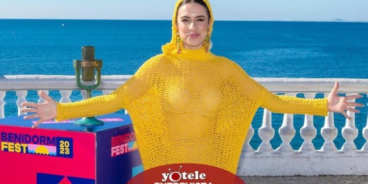 Blanca Paloma, camino a Eurovisión: «Ser escenógrafa me ha dado la experiencia para saber qué podía pedir»