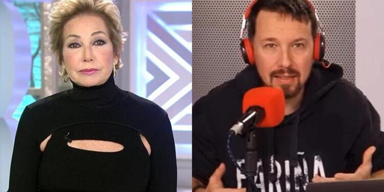 Ana Rosa, contra Pablo Iglesias por una broma «de mal gusto»: «Este señor era vicepresidente»