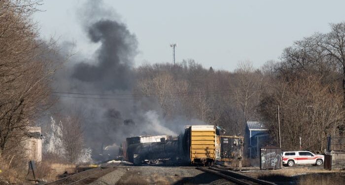 El descarrilamiento del tren de Ohio es un desastre para Estados Unidos.  El Twitter de China está reaccionando con júbilo.