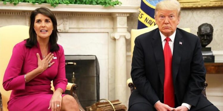 Nikki Haley, primera republicana que reta a Trump para los comicios de 2024