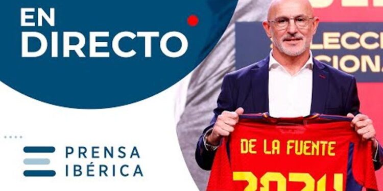 Rueda de prensa de Luis de la Fuente tras su primera lista con la selección española